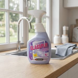 Detergent geamuri Glasspur cu amoniac 1L